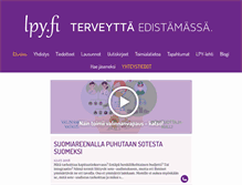 Tablet Screenshot of lpy.fi